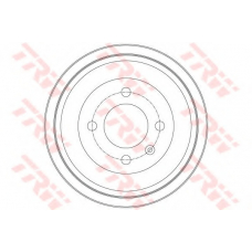 DB4425 TRW Тормозной барабан