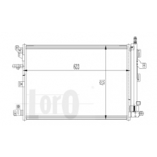 052-016-0006 LORO Конденсатор, кондиционер