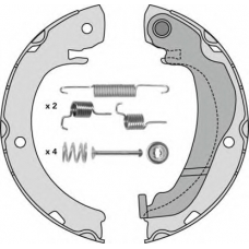 M899R MGA Комплект тормозных колодок, стояночная тормозная с