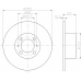 MDC131 MINTEX Тормозной диск