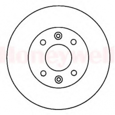 561997B BENDIX Тормозной диск