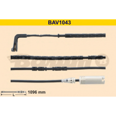 BAV1043 BARUM Сигнализатор, износ тормозных колодок