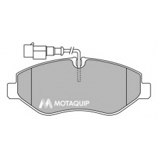 LVXL1434 MOTAQUIP Комплект тормозных колодок, дисковый тормоз