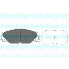 KBP-9026 KAVO PARTS Комплект тормозных колодок, дисковый тормоз
