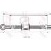 PHD107 TRW Тормозной шланг