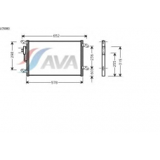 LC5080 AVA Конденсатор, кондиционер