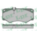 05P408 LPR Комплект тормозных колодок, дисковый тормоз