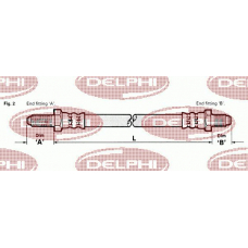 LH3671 DELPHI Тормозной шланг