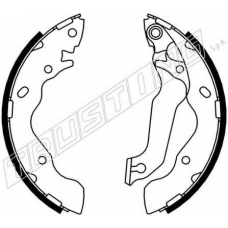 046.212 TRUSTING Комплект тормозных колодок