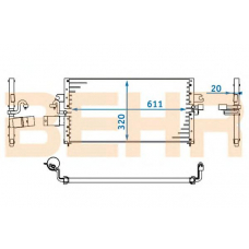 7401481 BEHR Condenser