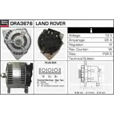 DRA3676 DELCO REMY Генератор