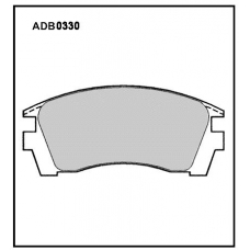 ADB0330 Allied Nippon Тормозные колодки