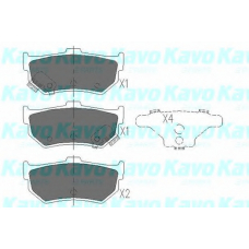 KBP-8518 KAVO PARTS Комплект тормозных колодок, дисковый тормоз