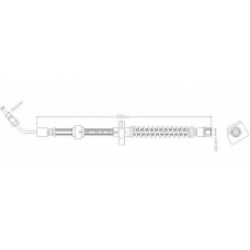5333 REMKAFLEX Тормозной шланг