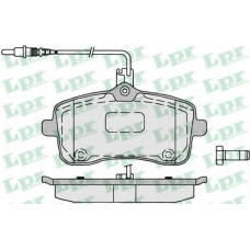 05P1196 LPR Комплект тормозных колодок, дисковый тормоз