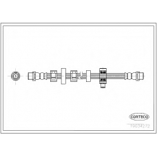 19034272 CORTECO Тормозной шланг