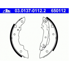 03.0137-0112.2 ATE Комплект тормозных колодок