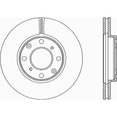 BDR1919.20 OPEN PARTS Тормозной диск