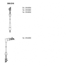 300/216 BREMI Комплект проводов зажигания