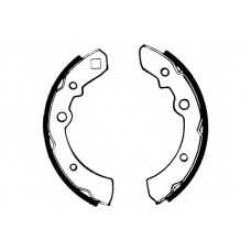 S149 SIMER Комплект тормозных колодок