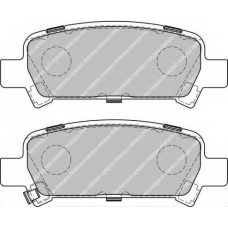 FSL1333 FERODO Комплект тормозных колодок, дисковый тормоз