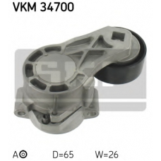 VKM 34700 SKF Натяжной ролик, поликлиновой  ремень