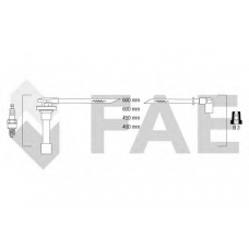 85800 FAE Комплект проводов зажигания