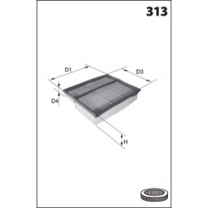 LFAF438 LUCAS FILTERS Воздушный фильтр