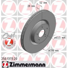 250.1373.20 ZIMMERMANN Тормозной диск