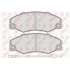 626.0276 VILLAR Комплект тормозных колодок, дисковый тормоз