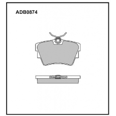 ADB0874 Allied Nippon Тормозные колодки