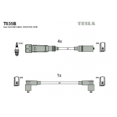 T035B TESLA Комплект проводов зажигания