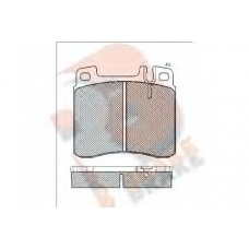 RB0975 R BRAKE Комплект тормозных колодок, дисковый тормоз