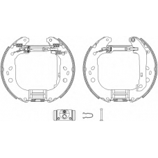 8DB 355 004-861 HELLA PAGID Комплект тормозных колодок