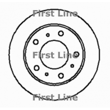 FBD555 FIRST LINE Тормозной диск