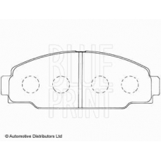 ADT342134 BLUE PRINT Комплект тормозных колодок, дисковый тормоз