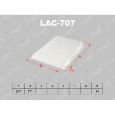 LAC-707 LYNX Lac707 фильтр салона lynx