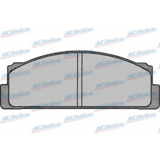 AC058003D AC Delco Комплект тормозных колодок, дисковый тормоз