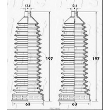 FSG3400 FIRST LINE Пыльник, рулевое управление