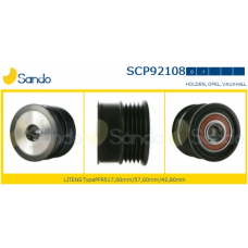 SCP92108.1 SANDO Ременный шкив, генератор