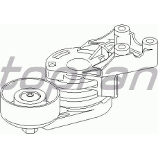 109 805 TOPRAN Натяжитель ремня, клиновой зубча