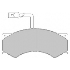 DCV952 DURON Комплект тормозных колодок, дисковый тормоз