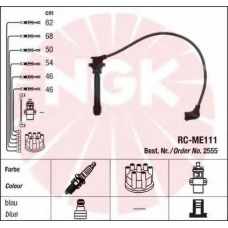 2555 NGK Комплект проводов зажигания