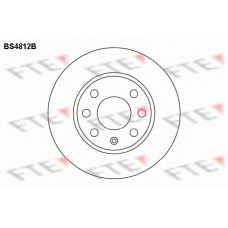 BS4812B FTE Тормозной диск