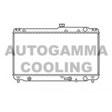 104670 AUTOGAMMA Радиатор, охлаждение двигателя
