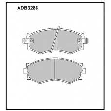 ADB3286 Allied Nippon Тормозные колодки