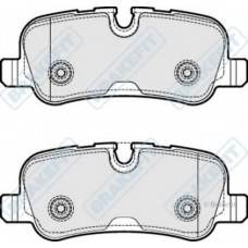 PD3265 APEC Комплект тормозных колодок, дисковый тормоз