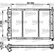 731581 VALEO Радиатор, охлаждение двигателя