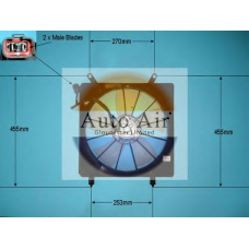 05-1139 AUTO AIR GLOUCESTER Электродвигатель, вентилятор радиатора