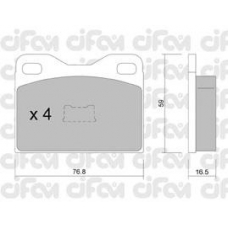 822-015-1 CIFAM Комплект тормозных колодок, дисковый тормоз